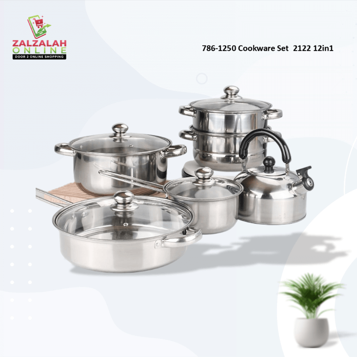 786-1250 Cookware Set  2122 12in1