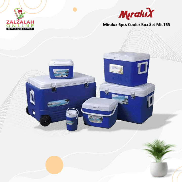 Miralux 6pcs Cooler Box Set - Mic165