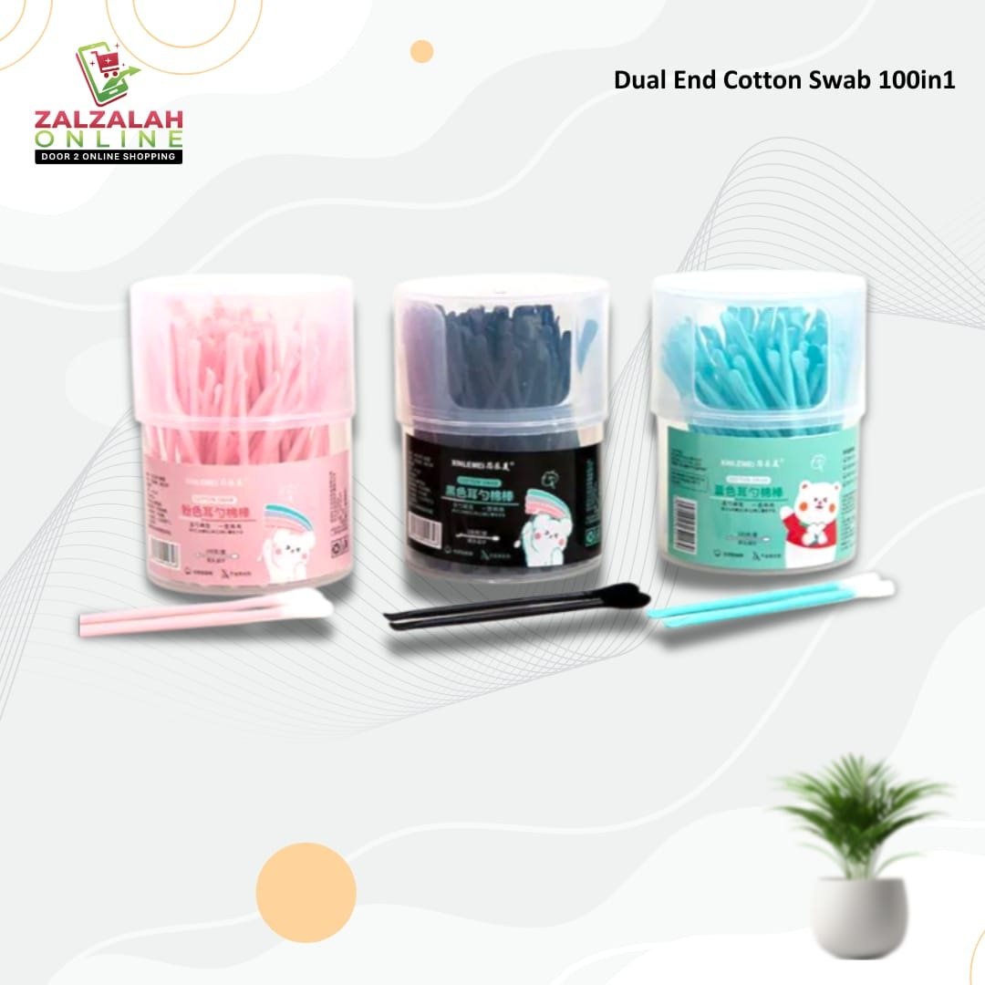 Cotton Swab 100in1 - CS50090Black