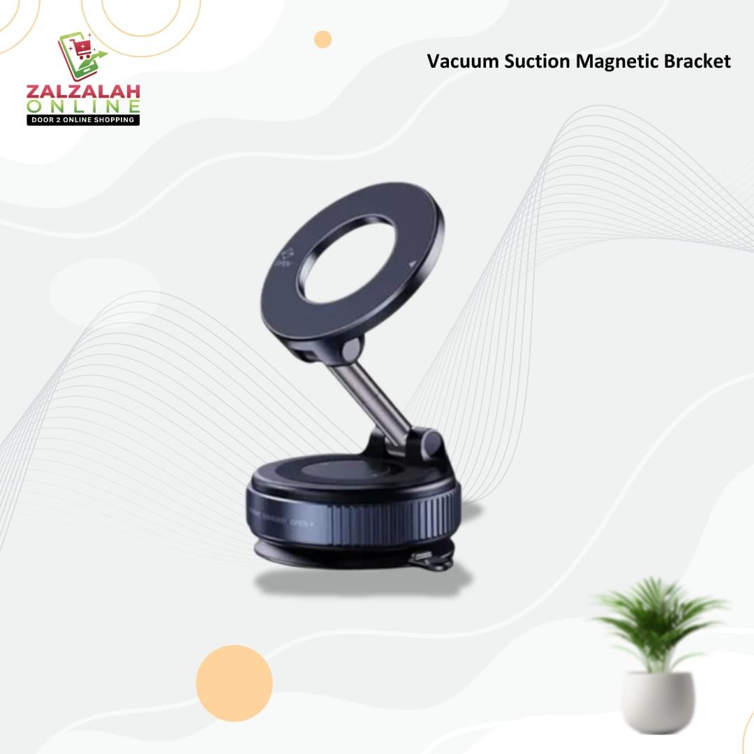 Vacuum Suction Car Magnetic - K-007Black
