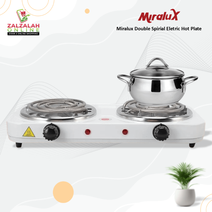 Miralux Double Spirial Eletric Hot Plate