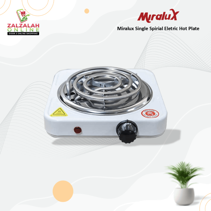 Miralux Single Spirial Eletric Hot Plate