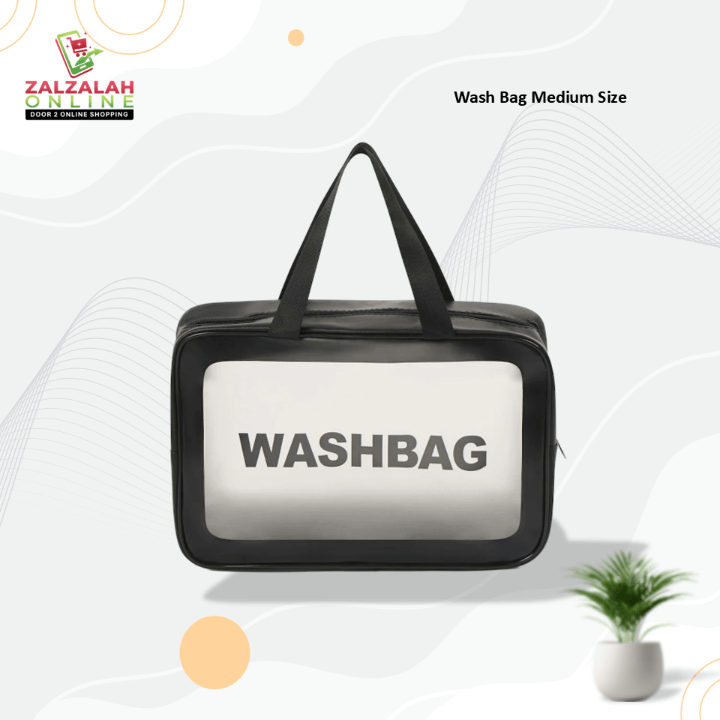 Wash Bag Medium SizeBlack